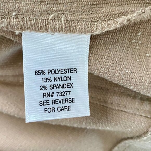 Croft & Barrow Tan Corduroy Button Up Shirt Jacket Women's Medium - Picture 10 of 11